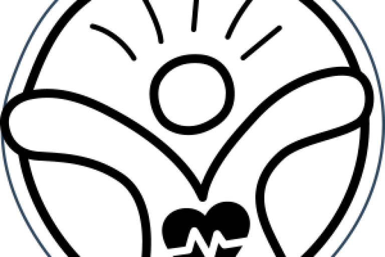 logo of person with arms outstretched